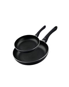 Lot de 2 woks de cuisine de 20 cm et 28 cm en aluminium pressé Elo Smart Life 9904150