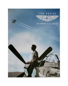 TOP GUN MAVERICK Affiche Cinéma Originale préventive format (53x39cm) Tom Cruise