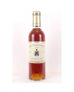 37 cl sauternes château bastor-lamontagne liquoreux 1999 - bordeaux