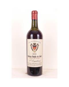 saint-émilion château moulin du cadet grand cru classé (bouteille soufflée) rouge 1959 - bordeaux