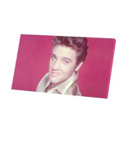 Tableau Décoratif  Photo de Star Célébrité Elvis Presley Chanteur Vieille Musique Original 13  (71 cm x 40 cm)