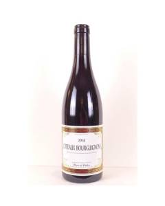 coteaux bourgignons pierre de crillon (une bouteille de vin) rouge 2014 - bourgogne