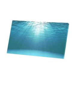 Tableau Décoratif  Lumiere Sous L'Eau Mer Ocean Eau Photo Marine Plongee Surf (53 cm x 30 cm)