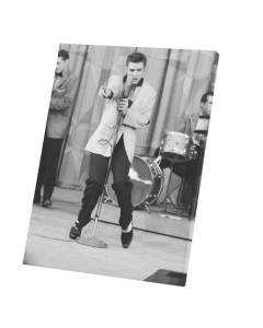 Tableau Décoratif  Photo de Star Célébrité Elvis Presley Chanteur Vieille Musique Original 15  (40 cm x 53 cm)