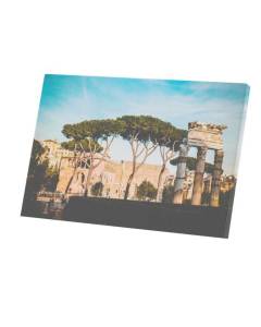 Tableau Décoratif  Forum de Trajan Via dei Fori Imperiali Rome Italie (60 cm x 40 cm)