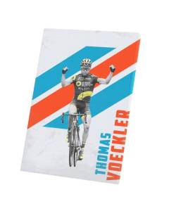 Tableau Décoratif  Thomas Voeckler Vintage Vélo France Cyclisme Tour (30 cm x 42 cm)
