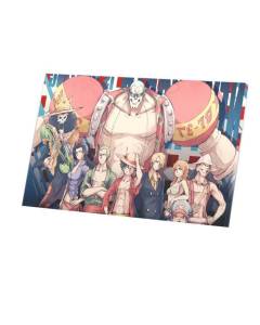 Tableau Décoratif  One Piece Shonen Manga Personnages (64 cm x 40 cm)