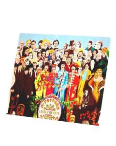 Tableau Décoratif  Beattles St Peppers Musique Manchester (35 cm x 30 cm)