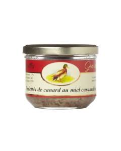 Emietté de canard au miel caramélisé, Les Treilles Gourmandes  180 gr