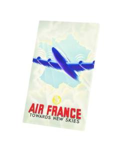 Tableau Décoratif  Air France New Skies Retro Vintage Commercials Affiches (30 cm x 48 cm)