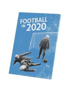Tableau Décoratif  Football in 2020 Vintage Footballeur Foot Star Virus Masque (60 cm x 85 cm)