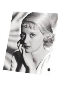 Tableau Décoratif  Photo de Star Célébrité Bette Davis Actrice Vieux Cinéma Original 9  (30 cm x 37 cm)