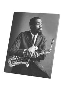 Tableau Décoratif  Eric Dolphy Saxophone Artiste Jazz Portrait (40 cm x 50 cm)