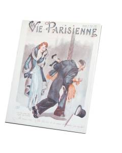 Tableau Décoratif  La Vie Parisienne Cocu Magazine Erotique Vintage 1930 (30 cm x 37 cm)