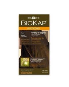 Biokap Nutricolor Teinture pour Cheveux 6.3 Blond Or Foncé 140ml