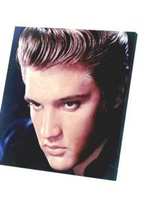 Tableau Décoratif  Photo de Star Célébrité Elvis Presley Chanteur Vieille Musique Original 5  (60 cm x 65 cm)