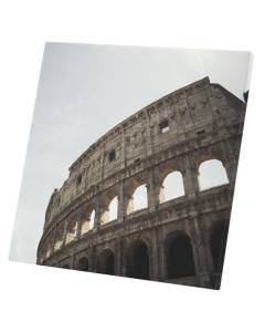 Tableau Décoratif  Colisée Rome Italie Antique Monument Patrimoine Mondial (60 cm x 60 cm)