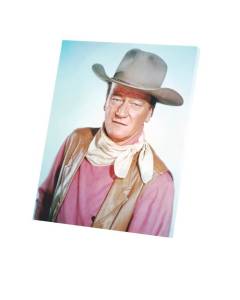 Tableau Décoratif  John Wayne Acteur Usa Cowboy Conquete De L Ouest (40 cm x 56 cm)