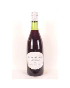 vin de table vins de France amour des dieux grand vin vieux (capsule abîmée) rouge 1959 - vin de table