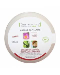 Dermaclay Masque Capillaire Cheveux Colorés 125ml