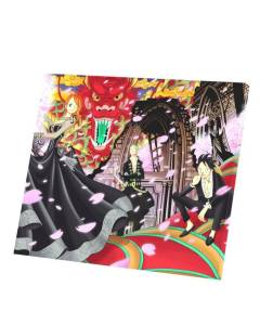 Tableau Décoratif  One Piece Luffy Nami Zoro Dragon Manga (47 cm x 40 cm)
