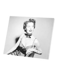 Tableau Décoratif  Photo de Star Célébrité Ava Gardner Actrice Vieux Cinéma Original 4  (37 cm x 30 cm)