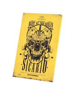 Tableau Décoratif  Affiche de Film Sicario 2015 Rétro Poster Cinéma  (30 cm x 46 cm)
