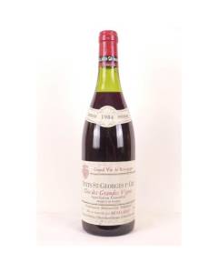 nuits saint-georges moillard premier cru clos des grandes vignes rouge 1984 - bourgogne