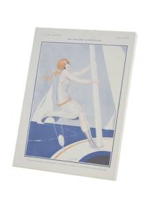 Tableau Décoratif  La Vie Parisienne Voilier Magazine Erotique Vintage 1920 (40 cm x 52 cm)