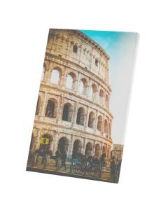 Tableau Décoratif  Facade du Colisre Vue de Rome Patrimoine Mondial (30 cm x 45 cm)