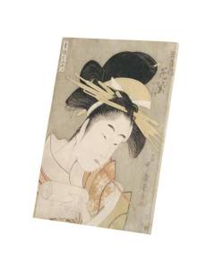 Tableau Décoratif  Estampe Japonaise 12 Geisha Art Délicat Original Vintage  (40 cm x 59 cm)