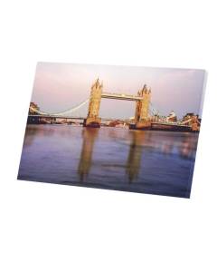 Tableau Décoratif  Pont de Londres Angleterre Tamise Monument Architecture (90 cm x 60 cm)