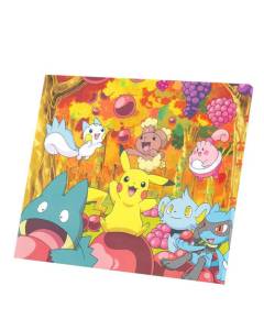 Tableau Décoratif  Pikachu Attraper Les Tous Pokemon (35 cm x 30 cm)