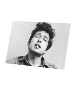 Tableau Décoratif  Photo de Star Célébrité Bob Dylan Chanteur Vieille Musique Original 4  (85 cm x 60 cm)