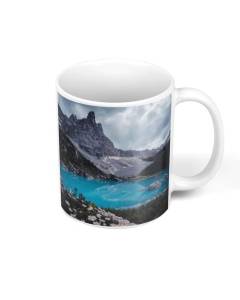 Mug Céramique Lac Dolomies Italie Alpes Montagnes UNESCO
