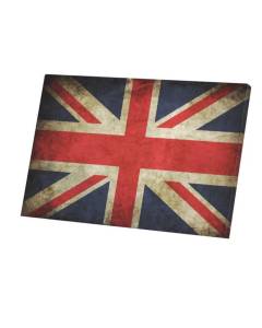 Tableau Décoratif  Royaume Unis Drapeau Union Jack (60 cm x 90 cm)