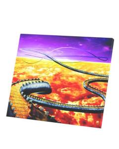 Tableau Décoratif  Chemin Du Serpent En Route Pour Kaio Dragon Ball (71 cm x 60 cm)