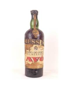 porto messias avo tawny doce (non millésimé années 1960 à 1970 étiquette tâchée) VD rouge années 60 - douro Portugal