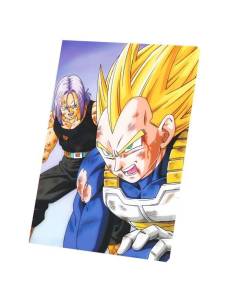 Tableau Décoratif  Vegeta Trunks Dragon Ball Z Manga Dbz (30 cm x 42 cm)