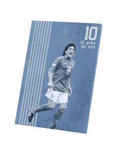 Tableau Décoratif  El Pibe De Oro 10 Maradona Argentine Football (40 cm x 56 cm)