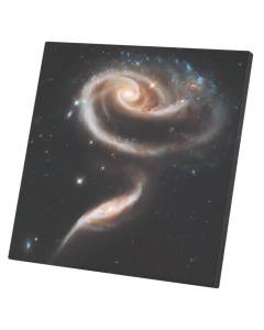 Tableau Décoratif  Nebuleuse Univers Galaxie Etoiles Espace (30 cm x 31 cm)