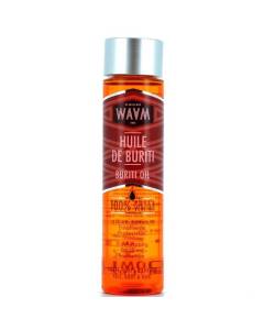 WAAM cosmetics-Huile végétale de Buriti 100% naturelle-Huile bronzante -Soin pour peau et cheveux avant et après soleil  - 100ml