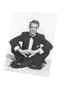 Tableau Décoratif  Photo de Star Célébrité Cary Grant Acteur Vieux Cinéma Original 2  (30 cm x 37 cm)
