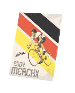 Tableau Décoratif  Eddy Merckx Vintage Vélo France Cyclisme Tour (40 cm x 56 cm)