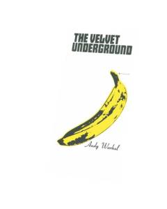 Tableau Décoratif  The Velvet Underground Andy Warhol Rock 70's Vintage (40 cm x 80 cm)