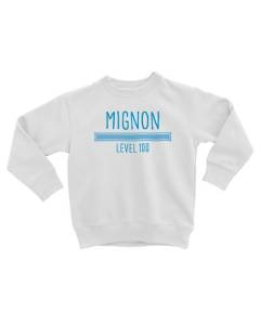 Sweatshirt Enfant Mignon Level 100 Bébé Irresistible