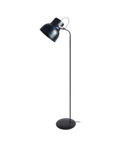 TOSEL Lampadaire liseuse 1 lumières - luminaire intérieur - acier noir - Style inspiration nordique - H150cm L29cm P29cm