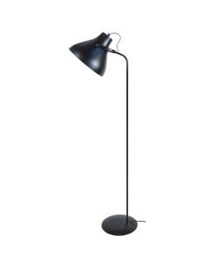 TOSEL Lampadaire liseuse 1 lumières - luminaire intérieur - acier noir - Style inspiration nordique - H150cm L40cm P29cm