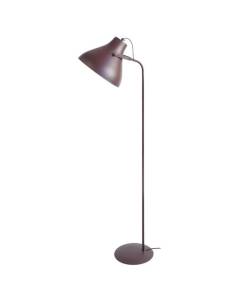 TOSEL Lampadaire liseuse 1 lumières - luminaire intérieur - acier marron - Style inspiration nordique - H150cm L40cm P29cm