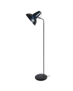 TOSEL Lampadaire liseuse 1 lumières - luminaire intérieur - acier noir - Style inspiration nordique - H150cm L29cm P29cm